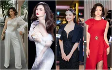 Phong cách gợi cảm, quyến rũ của chị dâu cả Kiều Anh "Gia đình mình vui bất thình lình"