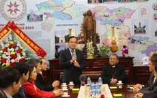 Phó Thủ tướng Trần Lưu Quang thăm, chúc mừng Lễ Phục sinh năm 2023 tại Lạng Sơn