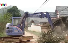 Người dân thôn Minh Tân đồng lòng hiến đất mở đường