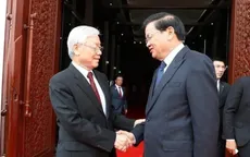 Tổng Bí thư Nguyễn Phú Trọng chúc mừng năm mới Lào và Campuchia