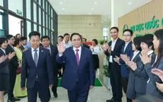 Thủ tướng gửi thông điệp quan trọng về đào tạo nhân lực khi tới thăm trụ sở mới của ĐHQG Hà Nội