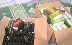 Triệt phá kho mỹ phẩm lậu ở ngoại thành Hà Nội
