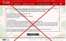 Cảnh báo chiêu trò mạo danh Báo điện tử VTV News để lừa đảo