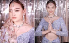 Thùy Anh "biến hình" thành gái Ấn Độ