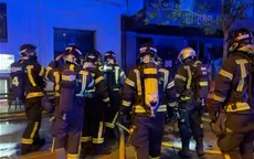 Cháy nhà hàng ở Madrid khiến 2 người thiệt mạng, 10 người bị thương
