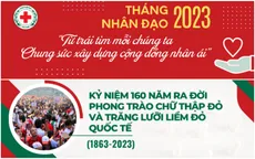 THTT Lễ phát động Tháng Nhân đạo cấp quốc gia năm 2023