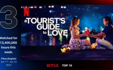 "A Tourist’s Guide to Love" du ngoạn đến vị trí thứ 3 trong BXH Top 10 phim toàn cầu