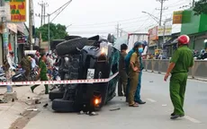 Khởi tố tội giết người với tài xế chở ma túy tông CSGT hy sinh ở Long An