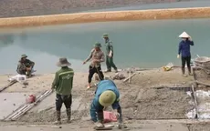 Hai công nhân tử vong khi thi công trên Hồ Ẳng Cang