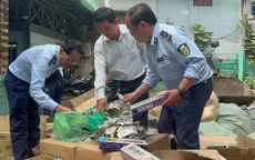 TP Hồ Chí Minh tiêu hủy hàng nghìn sản phẩm giả mạo nhãn hiệu