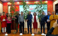 Đoàn Thanh niên VTV tặng 1.000 cây vú sữa cho khu di tích lịch sử quốc gia đặc biệt Đền Hùng