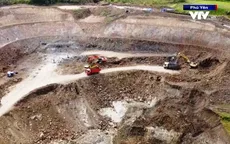 Rộn ràng không khí thi công trên cao tốc Bắc - Nam