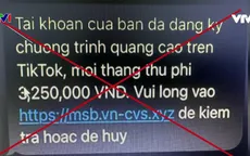 Cảnh giác thủ đoạn gửi tin nhắn mạo danh ngân hàng để lừa đảo
