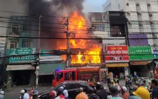 TP Hồ Chí Minh: Phát hiện 1 người tử vong trong vụ cháy quán phở