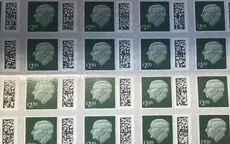 Những con tem đầu tiên có hình Vua Charles đệ tam