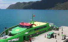 Cảng tàu khách Côn Đảo đón thử nghiệm tàu chở gần 200 khách