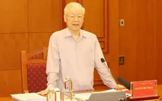 Tổng Bí thư Nguyễn Phú Trọng chủ trì họp Thường trực BCĐ Trung ương về phòng, chống tham nhũng, tiêu cực