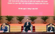 Chủ tịch nước Võ Văn Thưởng làm việc với Viện Kiểm sát nhân dân tối cao