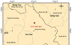 Liên tiếp 2 trận động đất tại huyện Kon Plông, tỉnh Kon Tum