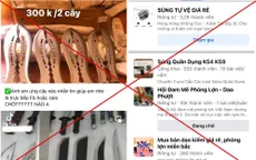 “Nở rộ” thị trường mua bán vũ khí trên “chợ mạng”