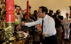 Lãnh đạo Thành phố Hồ Chí Minh dâng hương Chủ tịch Hồ Chí Minh nhân dịp sinh nhật Bác 19/5