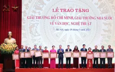 128 tác giả, đồng tác giả được trao Giải thưởng Hồ Chí Minh, Giải thưởng Nhà nước về văn học nghệ thuật