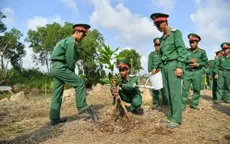 Trồng gần 5.000 cây xanh kỷ niệm Ngày sinh nhật Bác