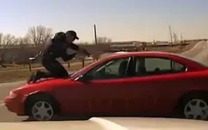 Lĩnh án 5 năm tù vì bỏ chạy khi cảnh sát đang bám trên mui xe