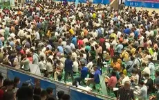 “Biển người” xếp hàng bốc thăm mua nhà ở xã hội tại Hà Nội