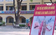 Tăng cường tuyên truyền về tác hại của thuốc lá điện tử trong trường học