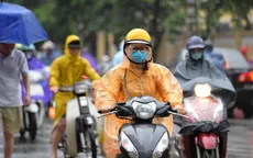 Đêm 22/5, Bắc Bộ và Thanh Hóa cục bộ có mưa to