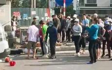 Xe biển xanh đâm vào trụ điện, lái xe tử vong tại chỗ