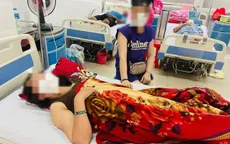 Hôn mê, suy hô hấp do bị kẹt đầu cổ trong cánh cửa thang máy vận chuyển thức ăn