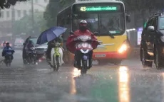 Bắc Bộ và Thanh Hóa có mưa