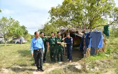 Thăm, động viên cán bộ, chiến sĩ đội K92 đang thực hiện nhiệm vụ tại Campuchia