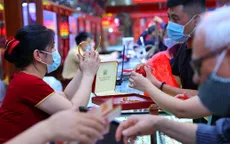 Sôi động giao dịch vàng rồng