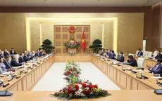 Thủ tướng tiếp Chủ tịch Liên minh Nghị sĩ hữu nghị Nhật Bản - Việt Nam