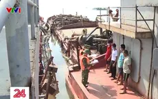 Liên tiếp bắt giữ phương tiện khai thác cát trái phép trên sông Đồng Nai