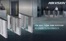 Cửa quay thông minh thế hệ mới Hikvision - Lựa chọn hoàn hảo cho việc triển khai và bảo trì