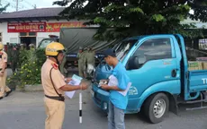 Công an Bình Dương mở cao điểm tuần tra giao thông, phòng chống tội phạm