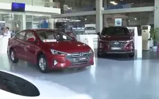Nhập khẩu ô tô giảm mạnh