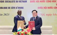 Đoàn Đại biểu cấp cao Quốc hội Bờ Biển Ngà kết thúc tốt đẹp chuyến thăm chính thức Việt Nam