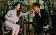 Bà bầu Khánh Thi cười viên mãn bên ông xã Phan Hiển