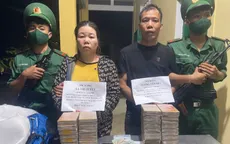Bắt 2 đối tượng vận chuyển 34 bánh heroin từ Lào về Việt Nam