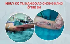 Cảnh báo: Tai nạn nghiêm trọng do áo chống nắng