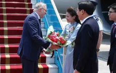 Thủ tướng Australia Anthony Albanese đến Hà Nội, bắt đầu thăm chính thức Việt Nam