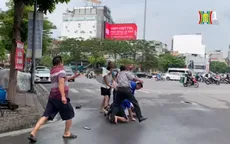 Phóng viên Đài PT-TH Hà Nội bị hành hung khi đang tác nghiệp