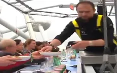 Thưởng thức bữa ăn ở độ cao 50 mét