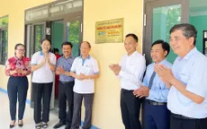 Lễ khánh thành trường Tiểu học KPa KơLơng do Draho tài trợ