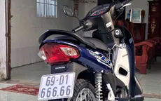 Bấm được biển "ngũ quý 6", thanh niên rao bán lại xe máy giá gấp hơn 10 lần
